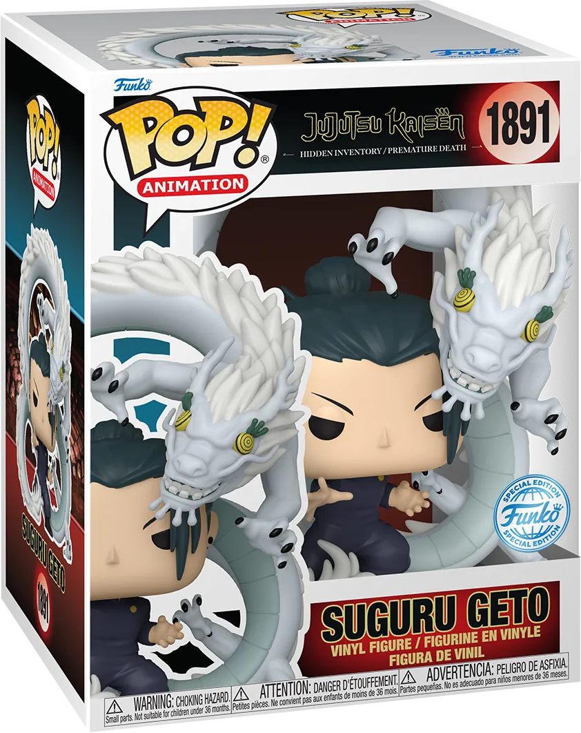 Jujutsu Kaisen - Suguru Geto (with Rainbow Dragon) US Exclusive Pop! Premium [RS] - Image 3
