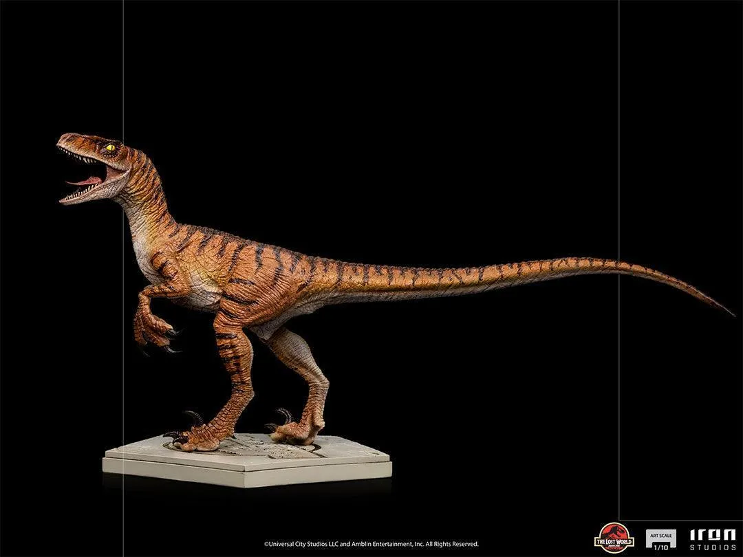 Jurassic Park 2: Lost World - Velociraptor 1:10 Scale Statue - Image 4