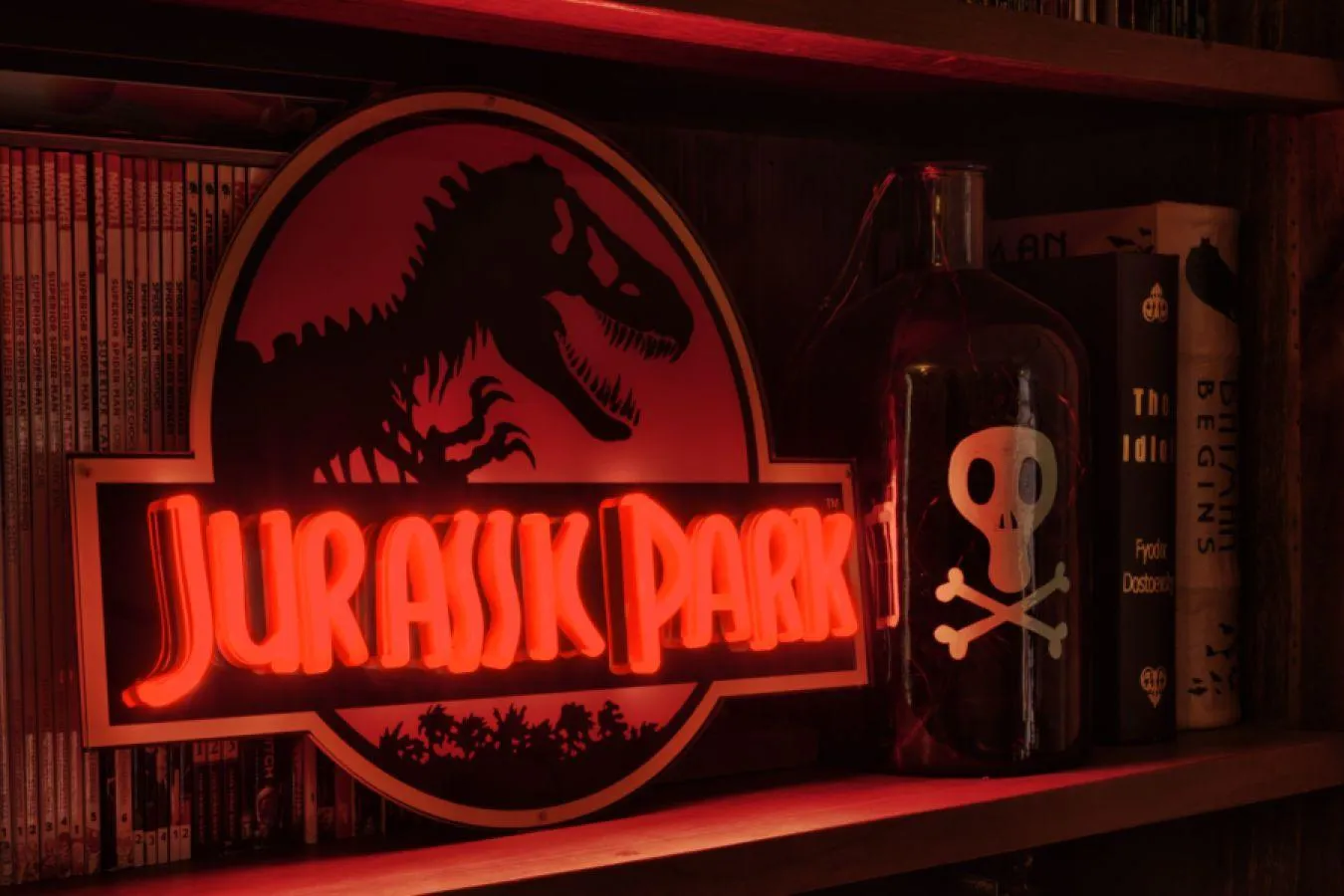 Jurassic Park - Logo Light-Up Neon Logo Sign - Image 3