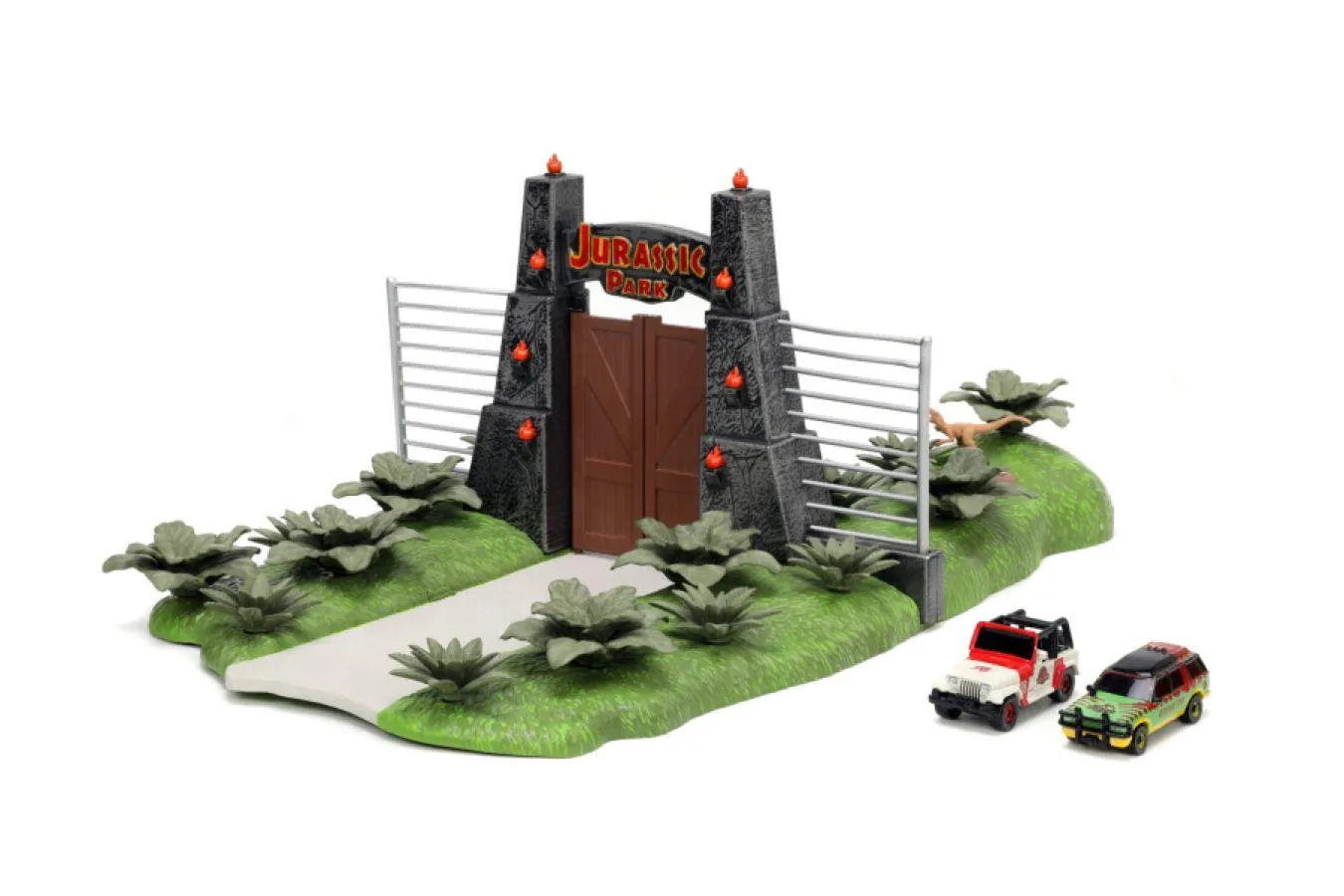 Jurassic Park - Nano Scene Diorama with 2 vehicles - Image 7