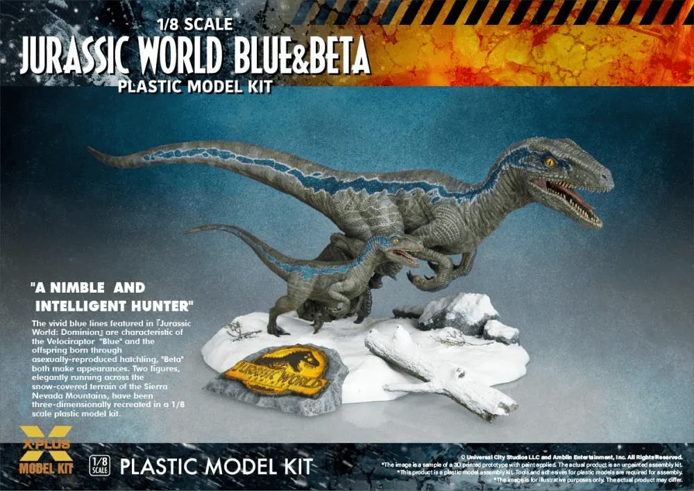 Jurassic World 3 - Velociraptor Blue & Beta Model Kit - Image 6