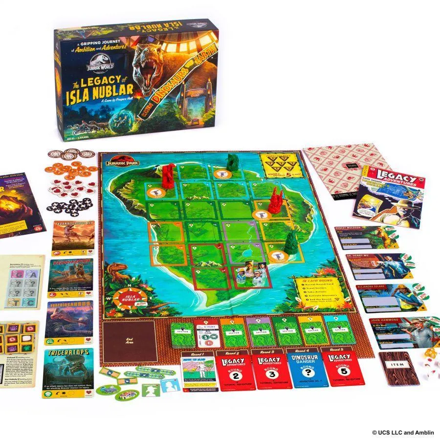 Jurassic World - The Legacy of Isla Nublar Board Game - Image 3
