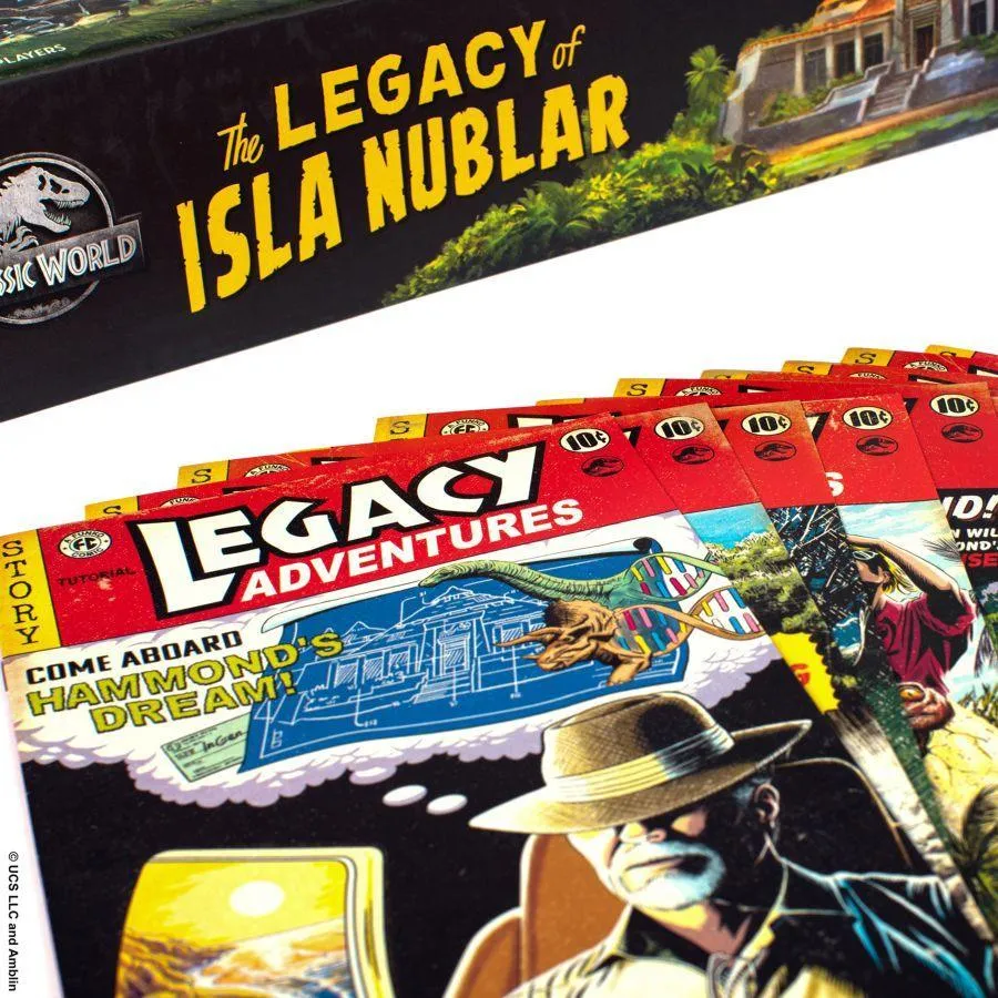 Jurassic World - The Legacy of Isla Nublar Board Game - Image 4