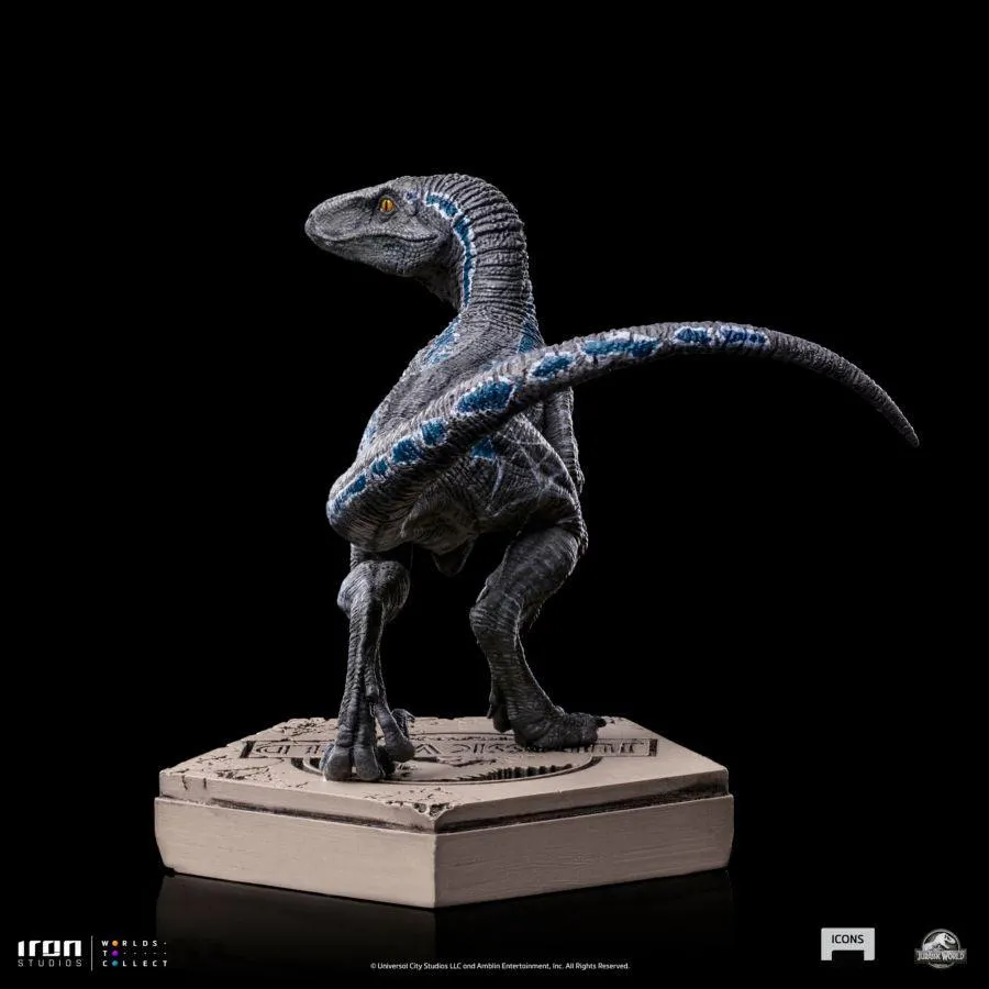 Jurassic World - Velociraptor B Blue Statue - Image 3