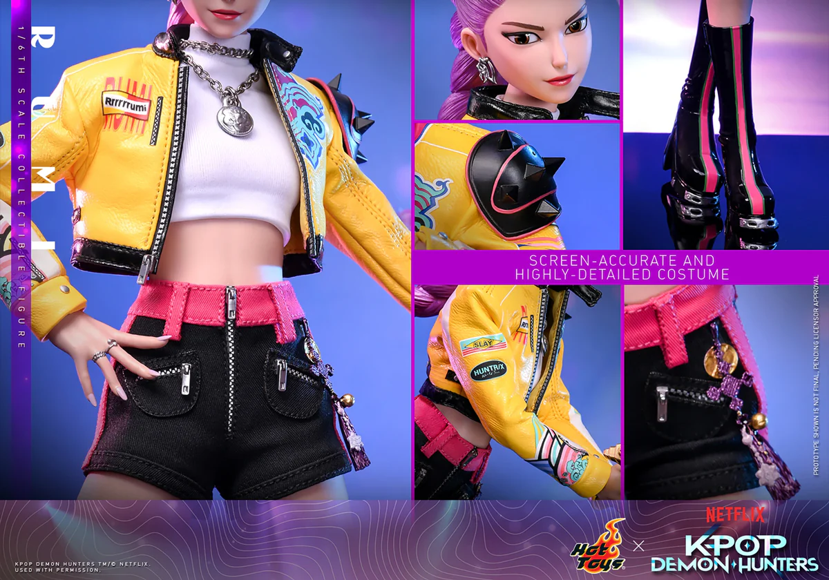 K-Pop Demon Hunters - Rumi 1:6 Scale Collectible Action Figure - Image 22