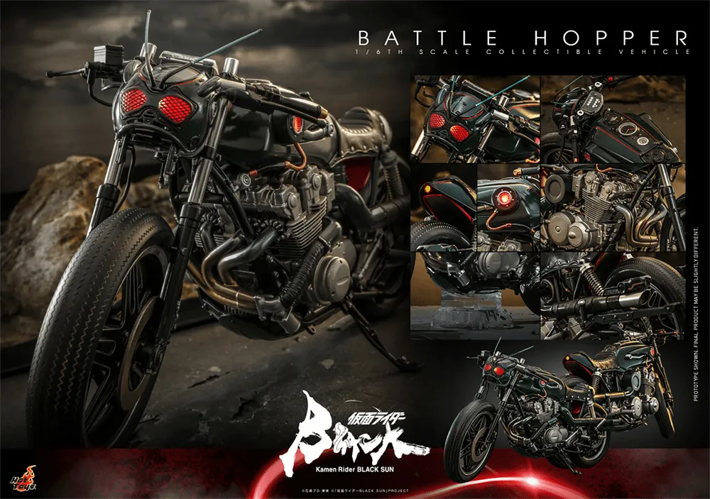 Kamen Rider Black Sun - Battle Hopper 1:6 Scale Collectible Vehicle - Image 18
