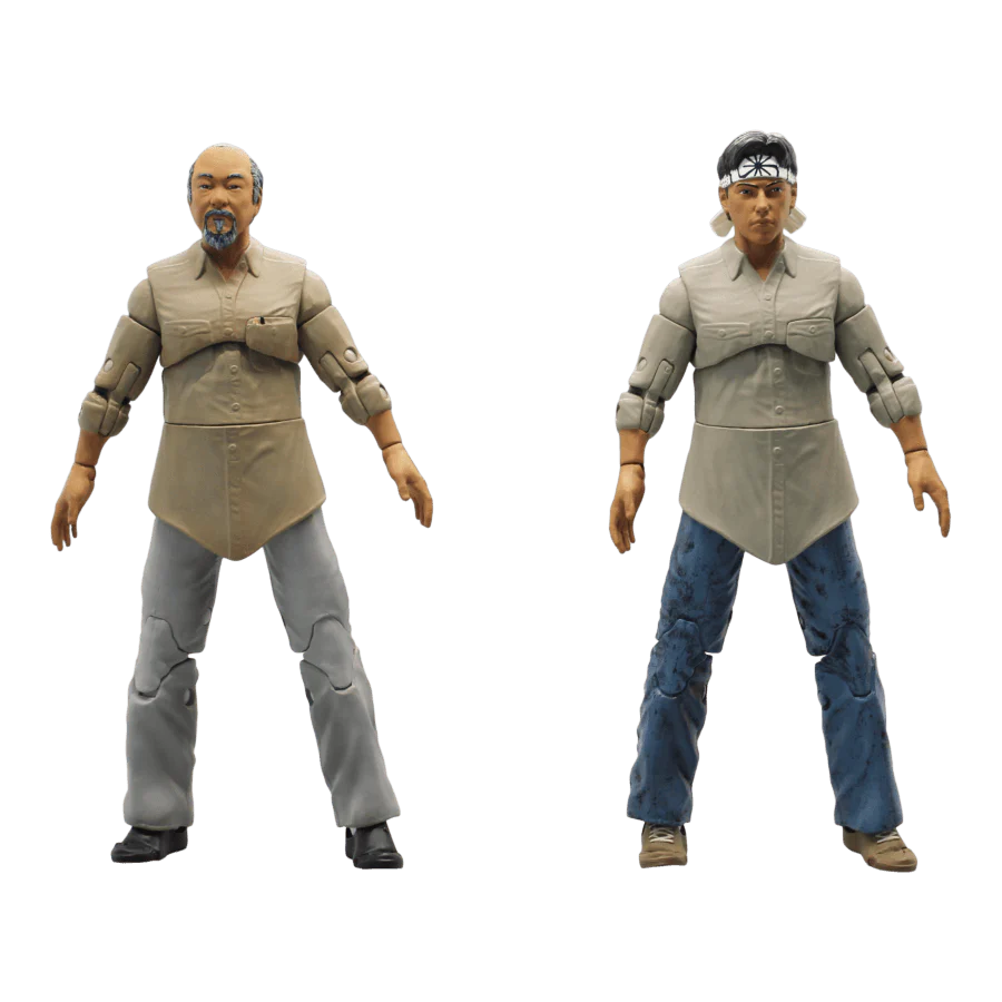 Karate Kid - Mr. Miyagi & Daniel Larusso Miyagi-Do 6" Action Figure Boxed Set