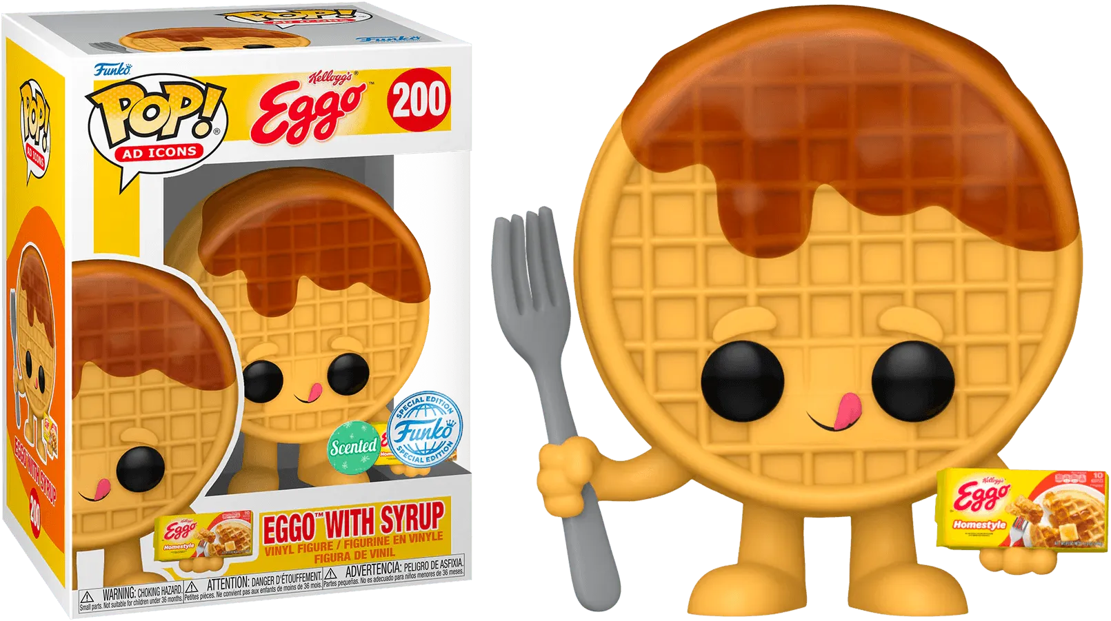 Kelloggs - Eggo with Syrup US Exclusive Scented Pop! Vinyl [RS]