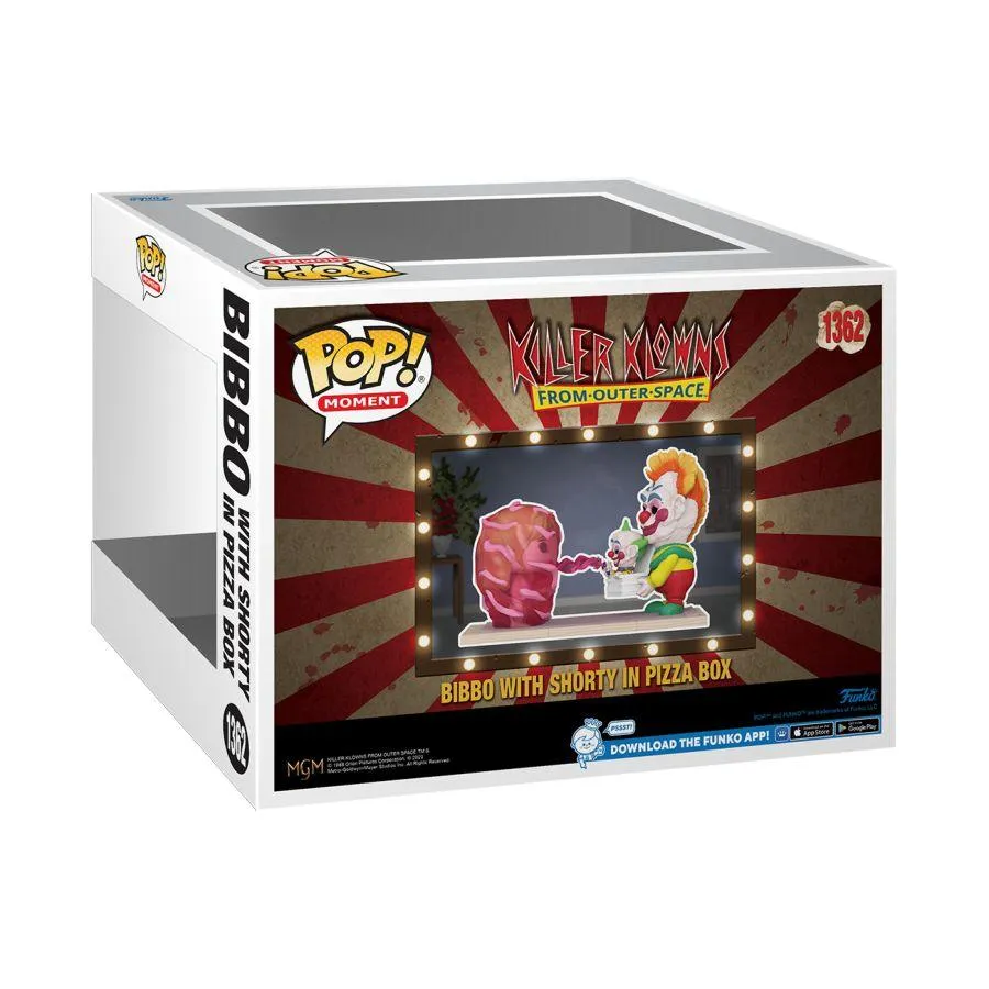 Killer Klowns from Outer Space - Bibbo with Shorty in Pizza Box US Exclusive Pop! Moment [RS] - Image 4