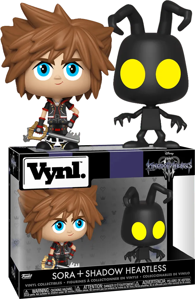 Kingdom Hearts 3 - Sora & Heartless Vynl.