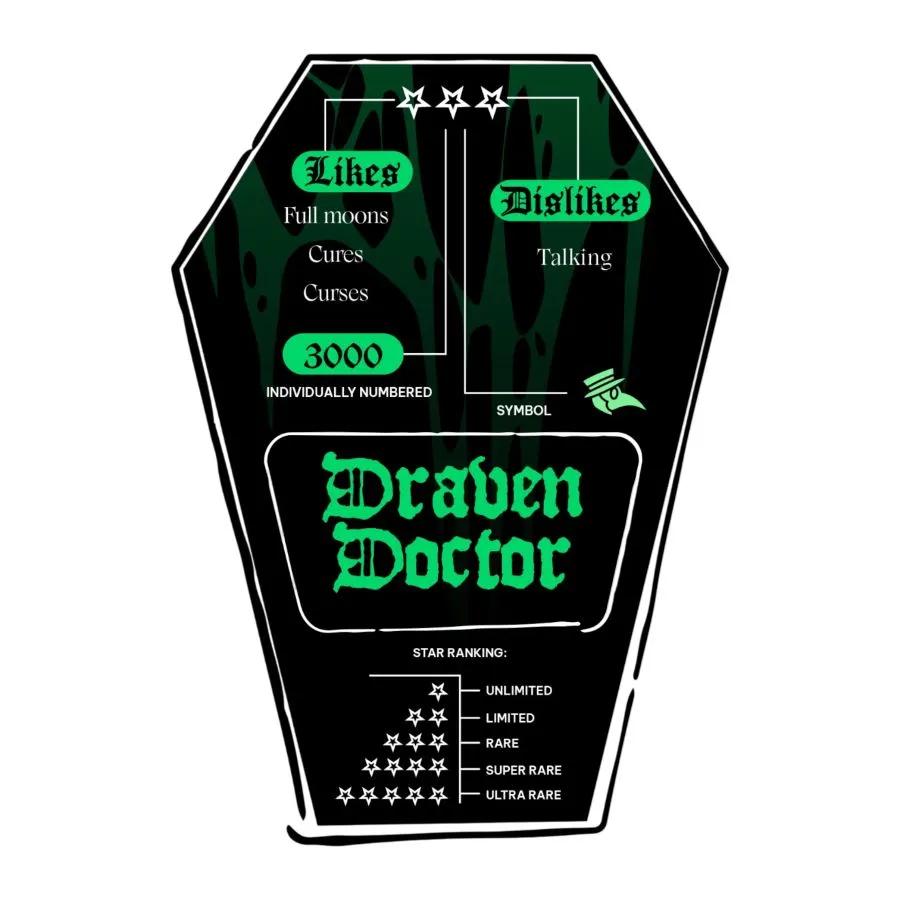 Kreeptures - Doctor Draven Plush Toy - Image 4
