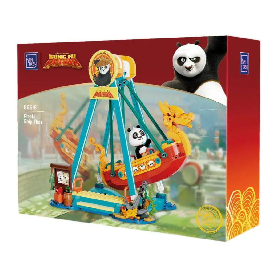 Kung Fu Panda - Adventure Park : Pirate Ship Ride (379 Piece Kit) - Image 4