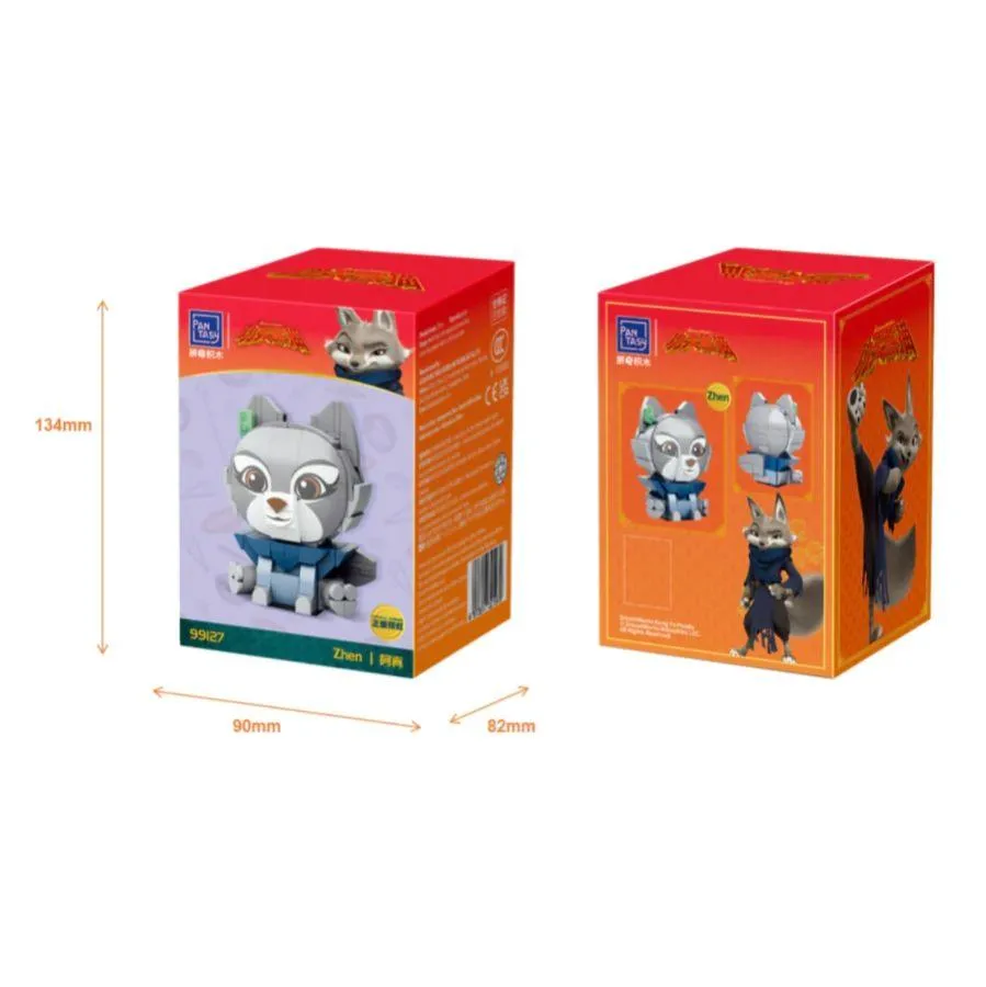 Kung Fu Panda - Zhen Sitting Baby Series Buildable Figure (166pcs) - Image 5