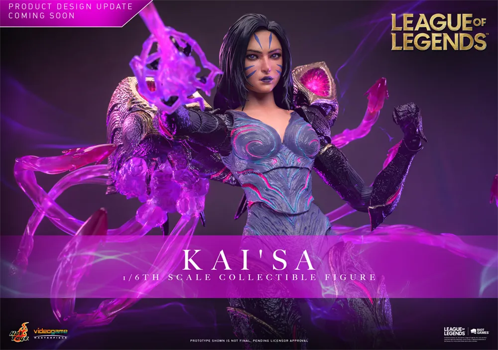 League Of Legends - Kai'Sa 1:6 Scale Collectable Action Figure - Image 9