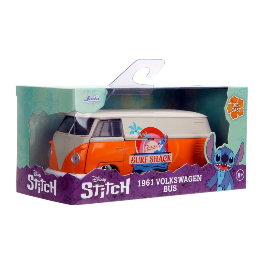 Lilo and Stitch - 1961 VW Bus 1:32 Scale Diecast Vehicle - Image 2