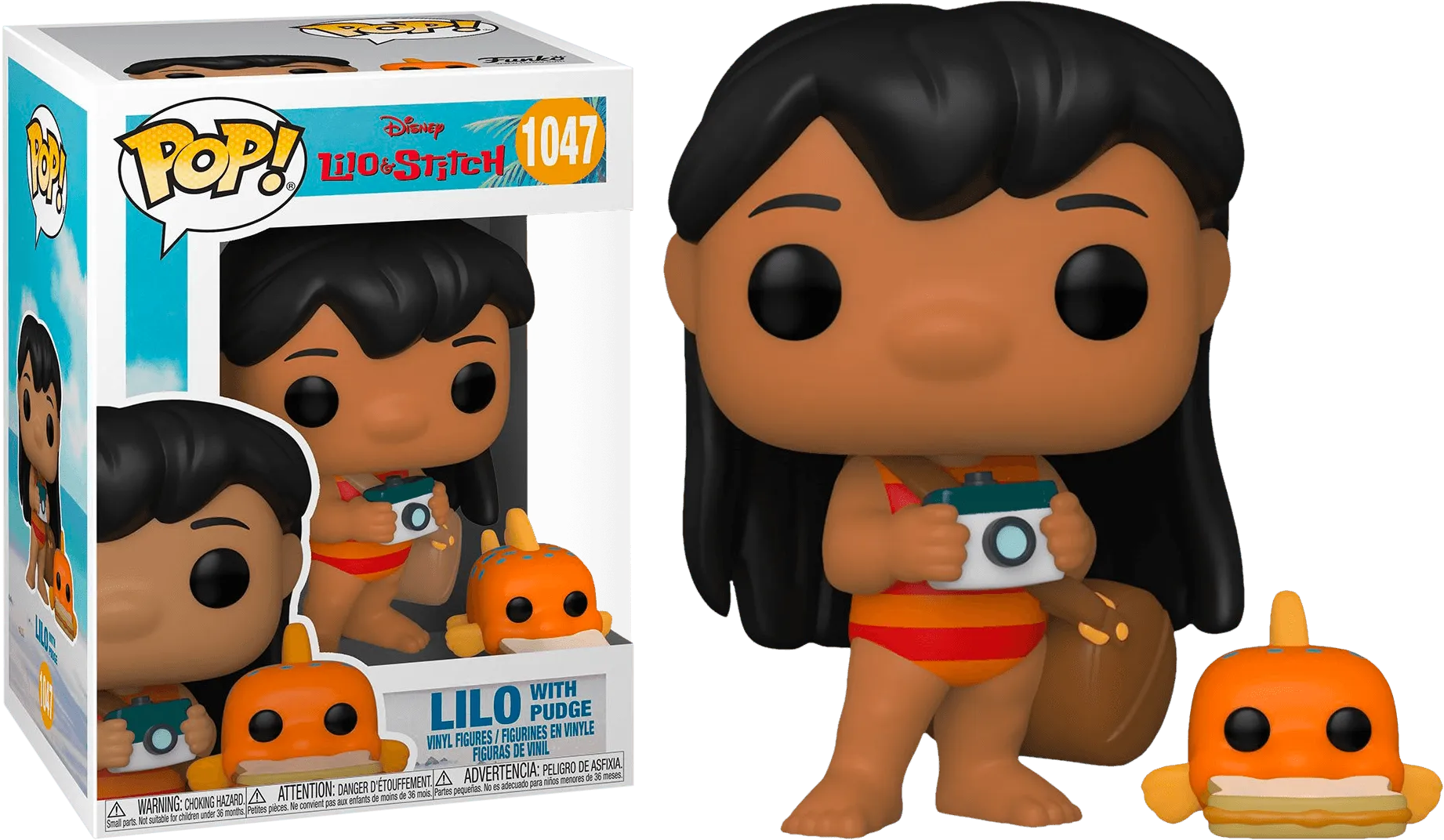 Lilo & Stitch - Lilo with Pudge Pop! Vinyl
