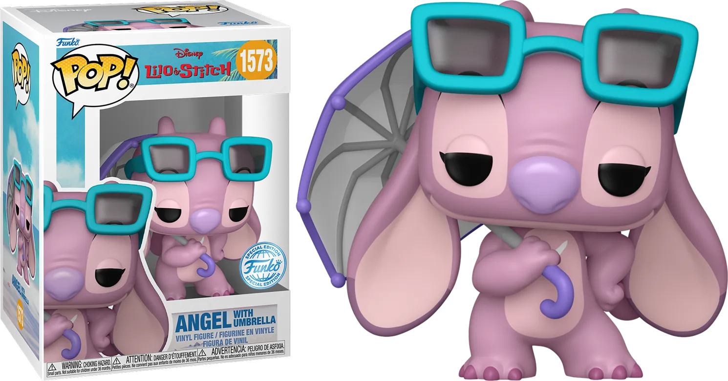 Lilo & Stitch - Angel with Umbrella US Exclusive Pop! Vinyl [RS]