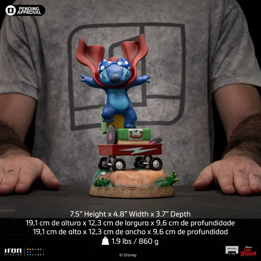 Lilo & Stitch - Stitch (Laundry) 1:10 Scale Statue - Image 7