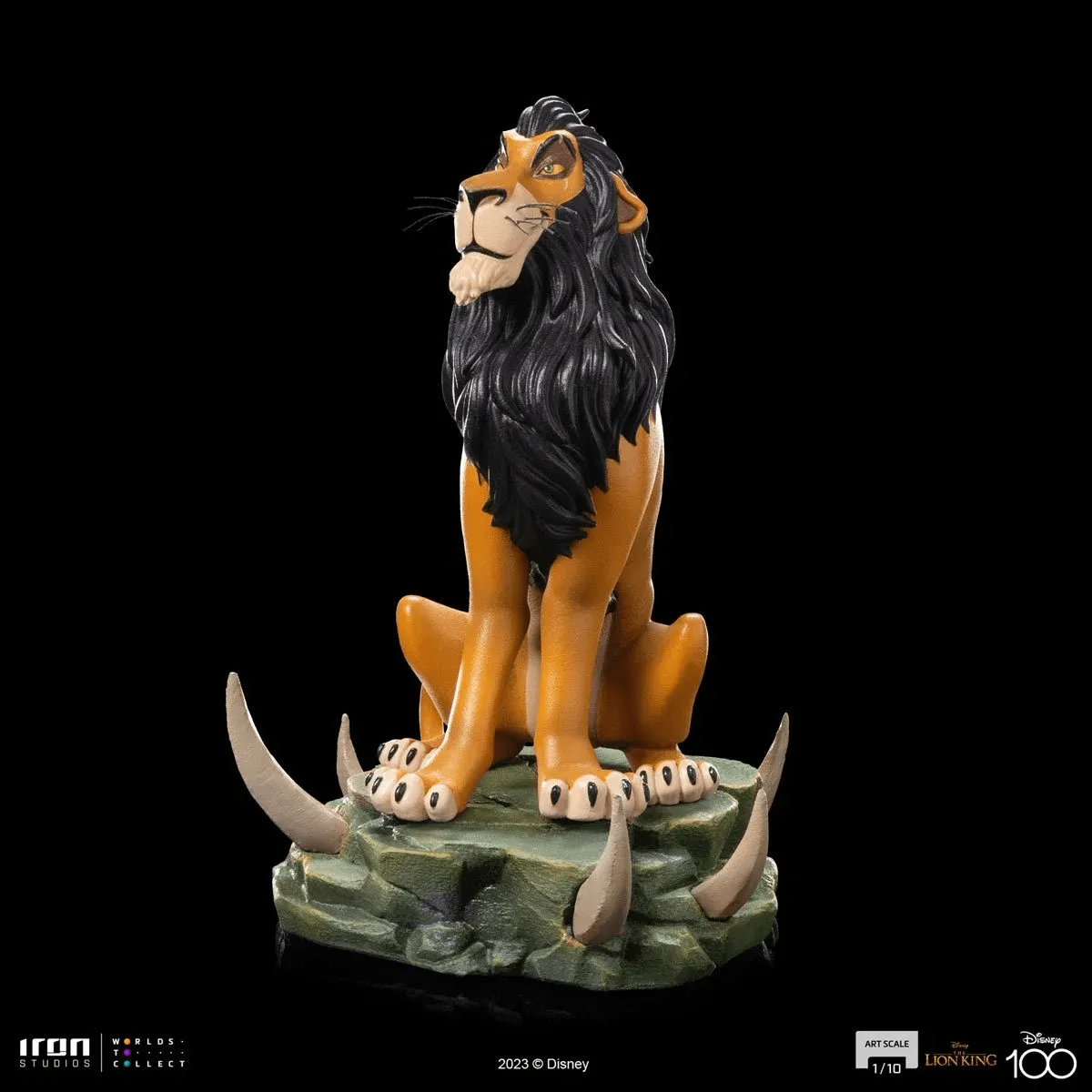 Lion King (1999) - Scar 1:10 Scale Statue - Image 4