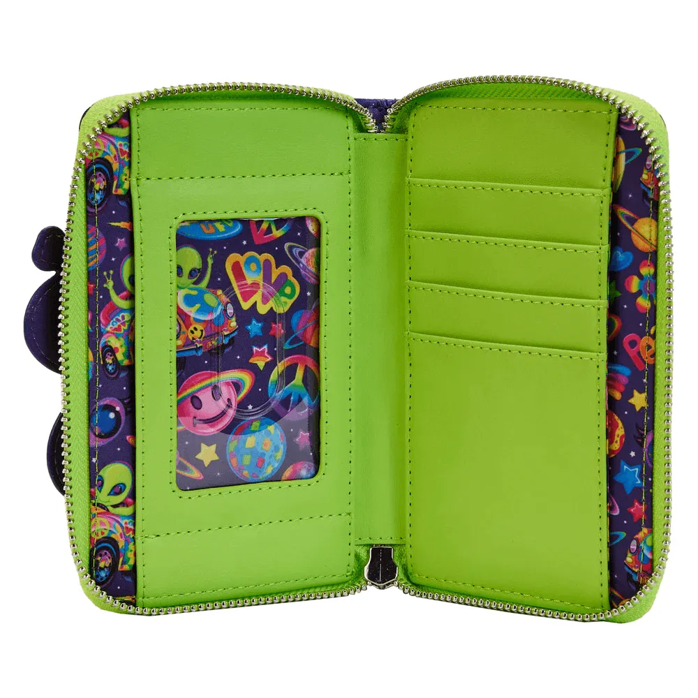 Lisa Frank - Cosmic Alien Ride Zip Around Wallet - Image 3