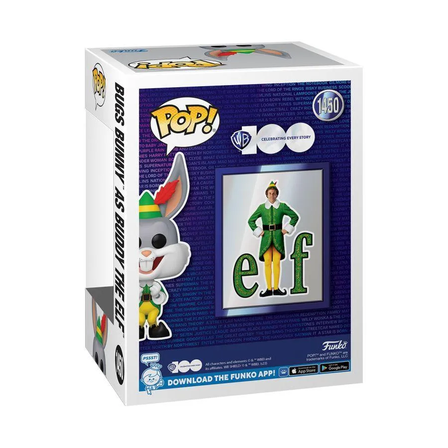 Looney Tunes - Bugs as Buddy the Elf WB100 Pop! Vinyl - Image 4
