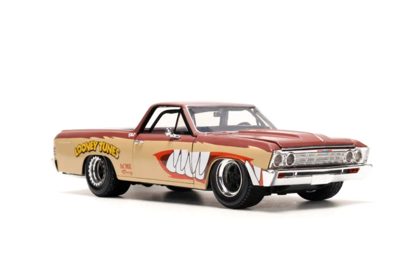 Looney Tunes - Chevy El Camino with Tassie Devil 1:24 Scale Diecast Vehicle - Image 8