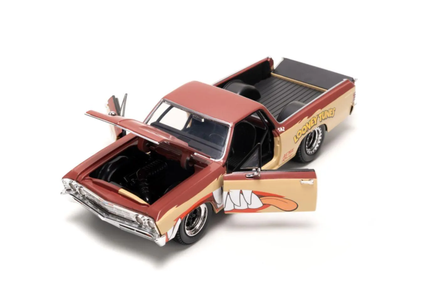 Looney Tunes - Chevy El Camino with Tassie Devil 1:24 Scale Diecast Vehicle - Image 9