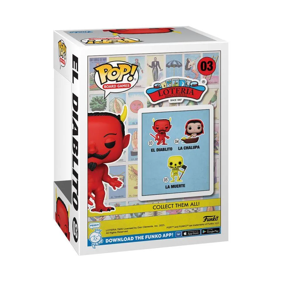 Loteria - El Diablito Pop! Vinyl - Image 4