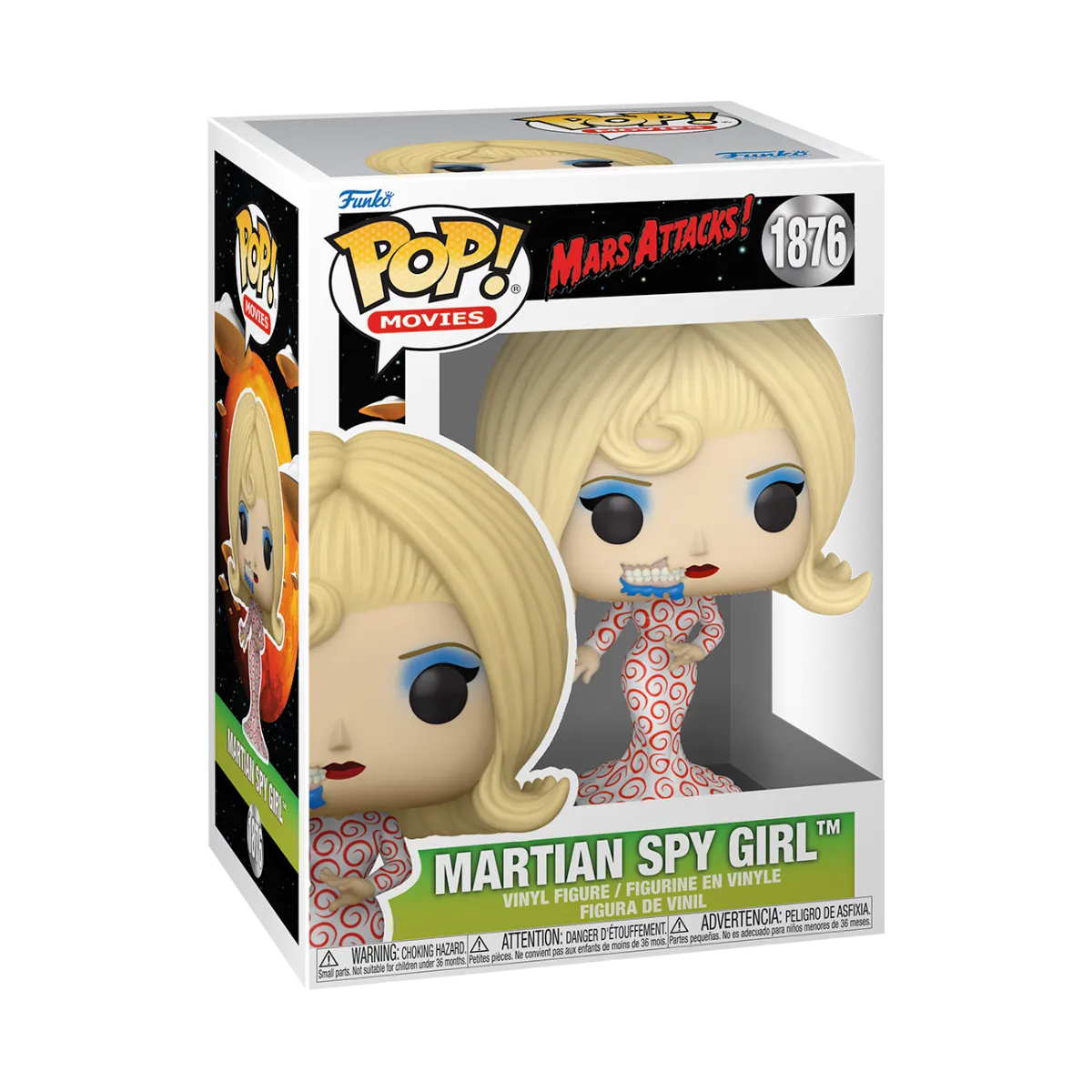Mars Attacks - Martian Spy Girl Pop! Vinyl - Image 3