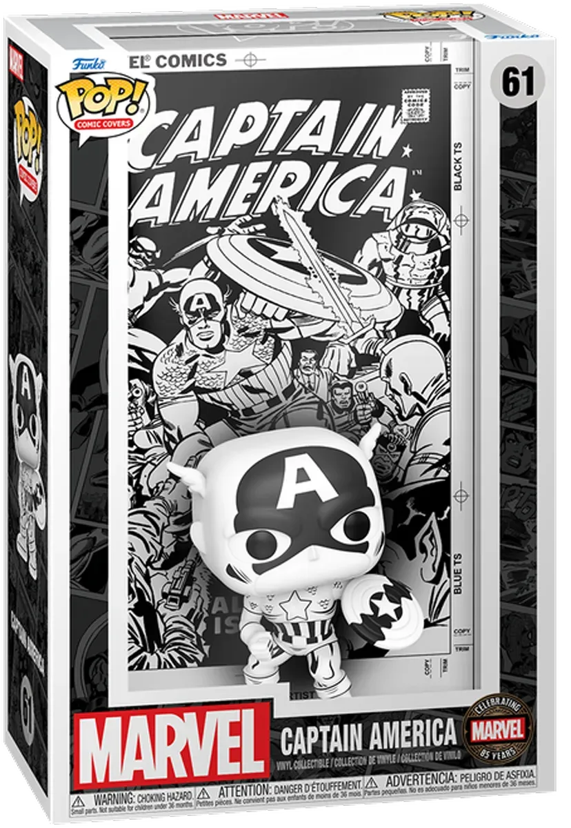 Marvel: 85th Anniversary - Captain America #112 Pop! Comic Covers Viny