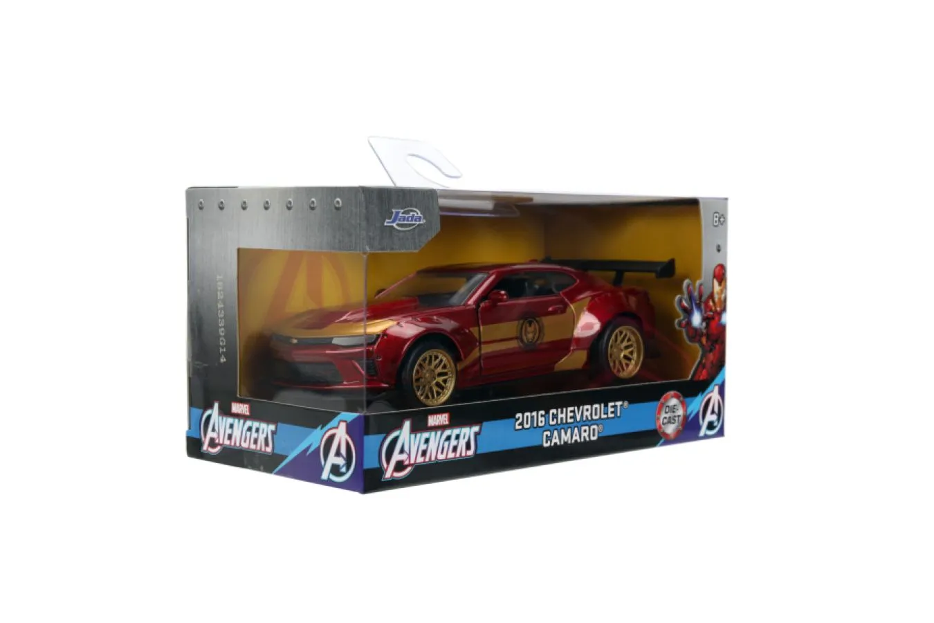 Marvel Comics - 2016 Chevy Camaro Iron Man 1:32 Scale Diecast Vehicle - Image 2