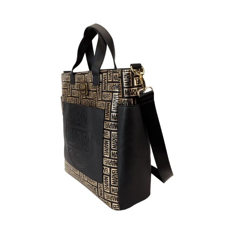 Marvel Comics - 85th Anniversary All-Over Print Logo Convertible Backpack & Tote Bag - Image 2