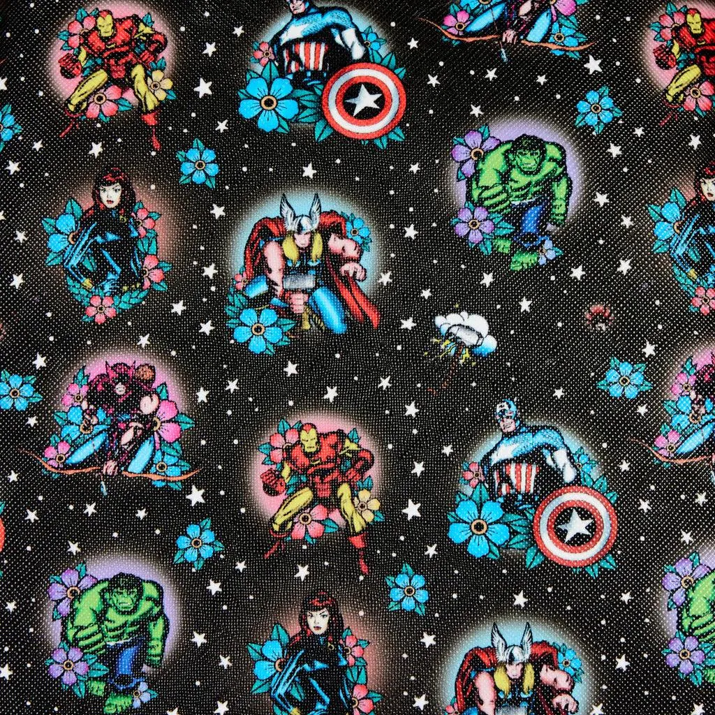 Marvel Comics - Avengers Floral Tattoo Mini Backpack - Image 5