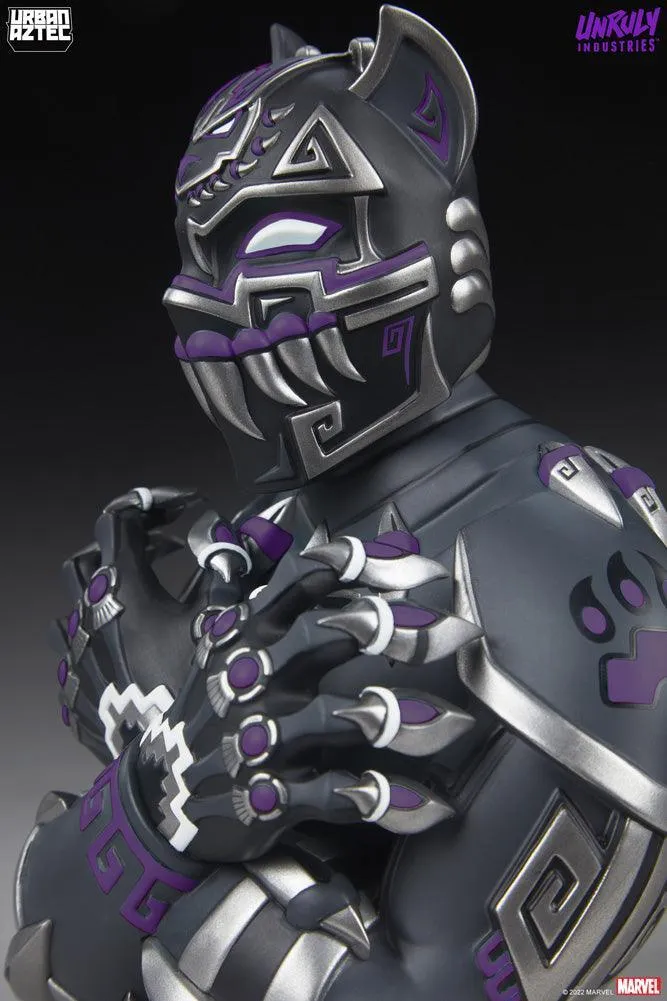 Marvel Comics - Black Panther Purple Variant Designer Bust - Image 4
