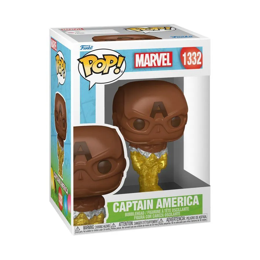 Marvel Comics - Captain America (Easter Chocolate) Pop! Vinyl - Image 3
