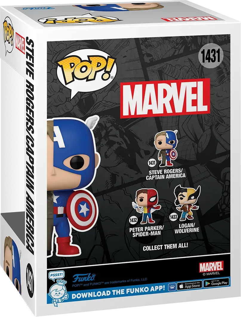 Marvel Comics - Captain America/Steve Rogers: Split Pop! Vinyl - Image 4