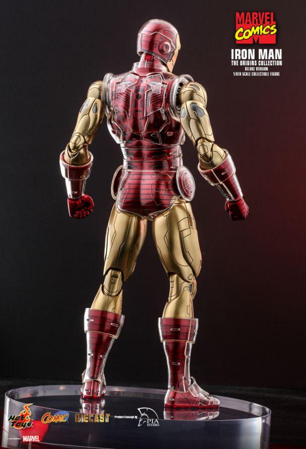Marvel Comics - Iron Man Origins Deluxe 1:6 Scale 12" Diecast Action Figure - Image 14