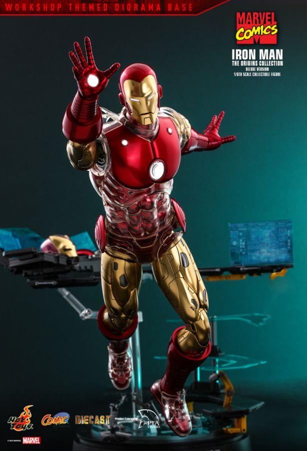 Marvel Comics - Iron Man Origins Deluxe 1:6 Scale 12" Diecast Action Figure - Image 3