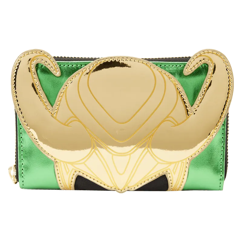 Marvel Comics - Loki Metallic Zip Around Wallet