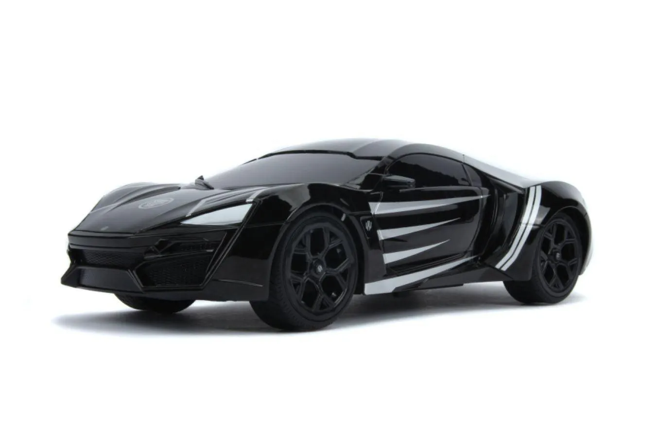 Marvel Comics - Lykan Hypersport (Black Panther) 1:16 Scale Remote Control Car - Image 3