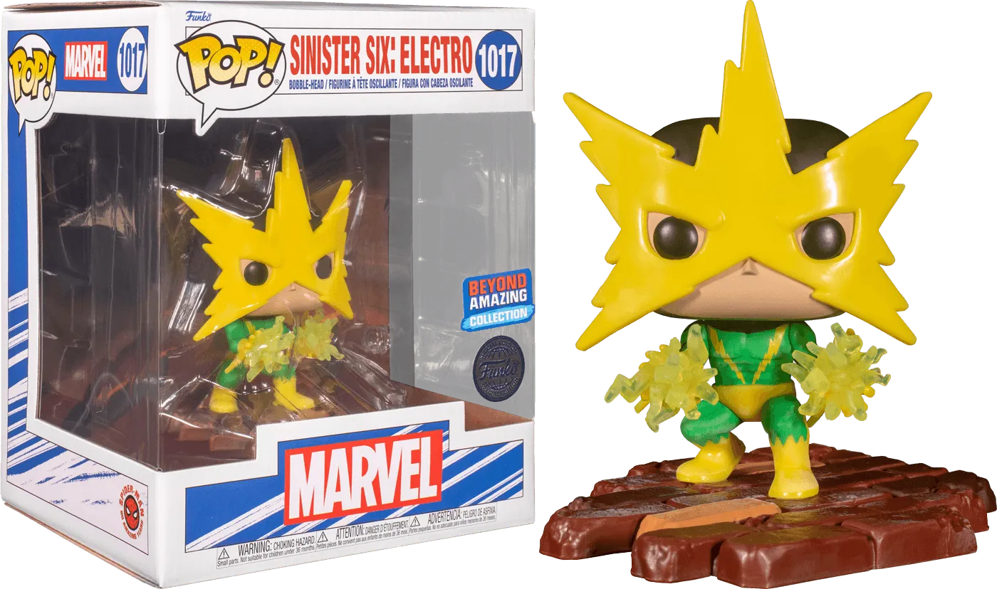 Marvel Comics - Sinister Six: Electro US Exclusive Pop! Deluxe [RS]