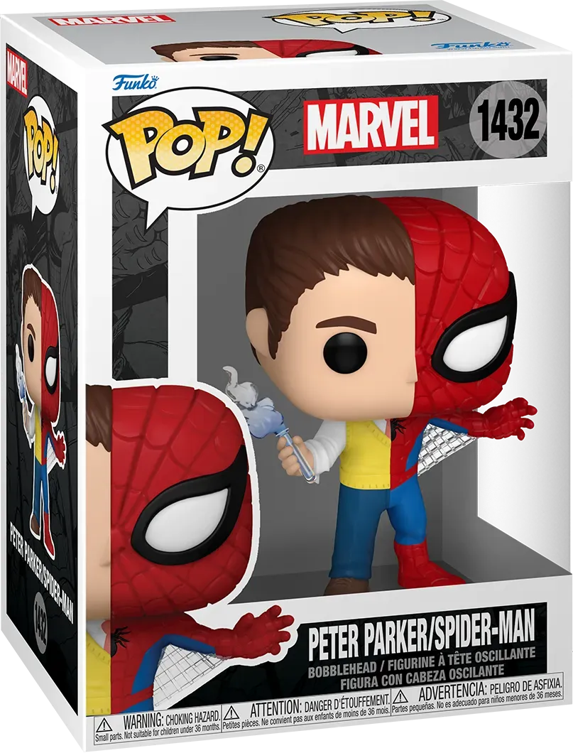 Marvel Comics - Spider-Man/Peter Parker Split Pop! Vinyl - Image 3