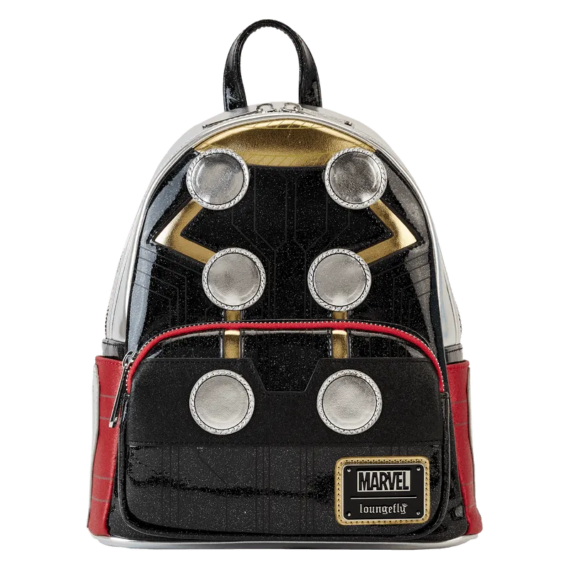 Marvel Comics - Thor Metallic Cosplay Mini Backpack