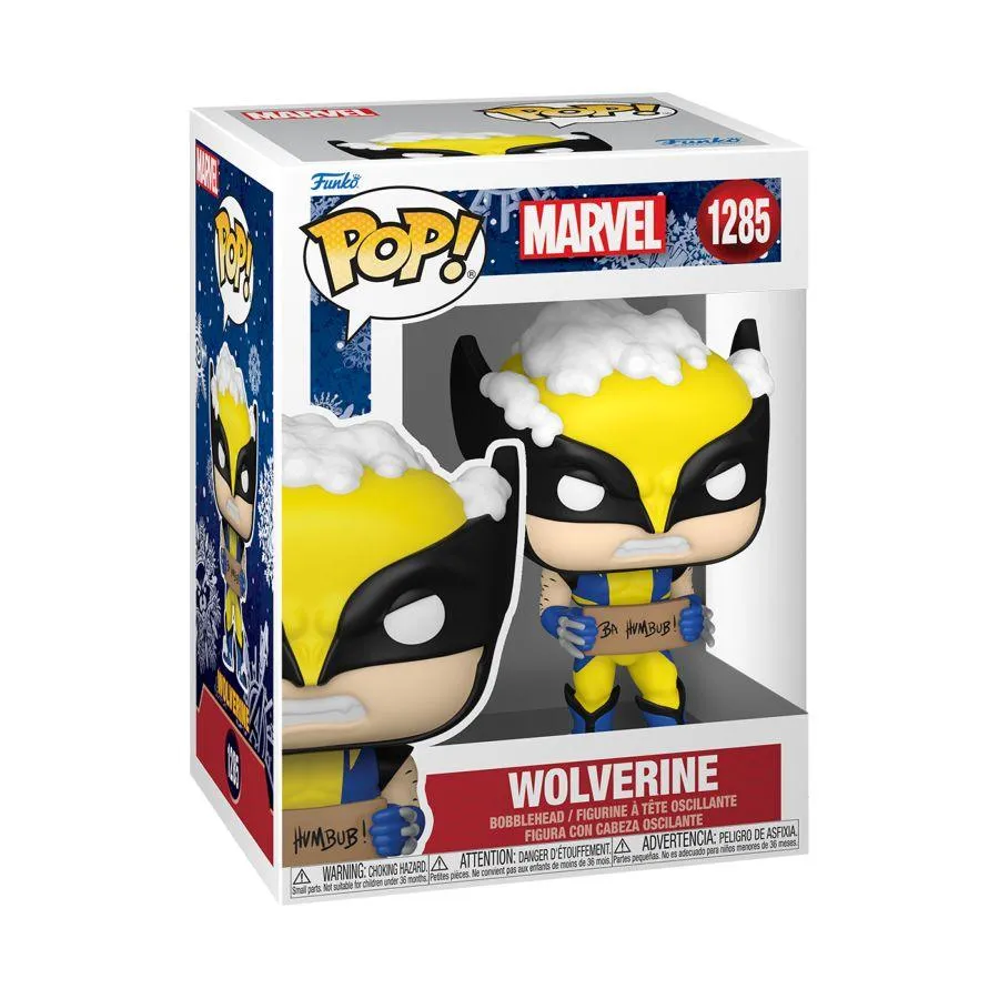 Marvel Comics - Wolverine with Sign Holiday Pop! Vinyl - Image 3