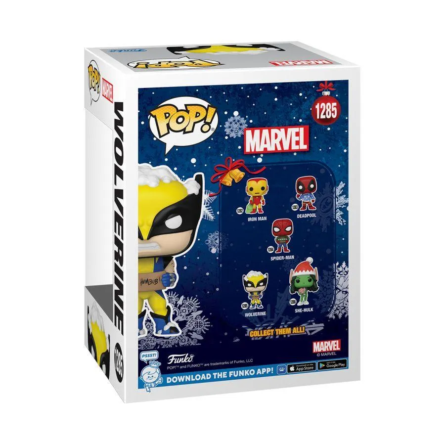 Marvel Comics - Wolverine with Sign Holiday Pop! Vinyl - Image 4
