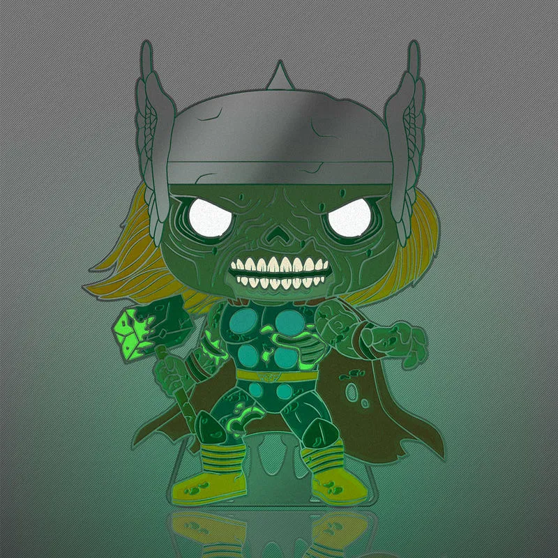 Marvel Comics - Zombie Thor 4" Pop! Pin - Image 2