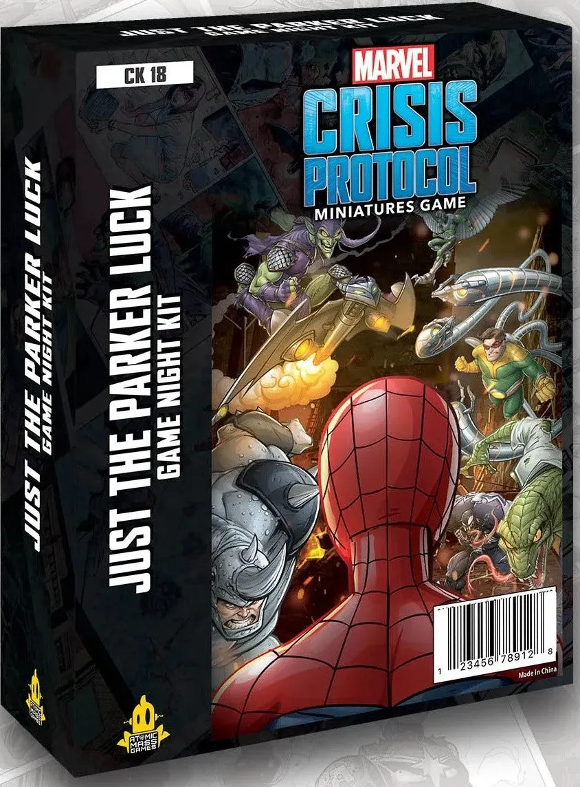 Marvel Crisis Protocol Just the Parker Luck Game Night Kit - Image 2