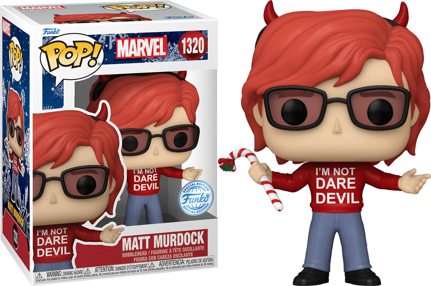 Marvel - Daredevil "I'm Not Dare Devil" Matt Murdock Pop! Vinyl