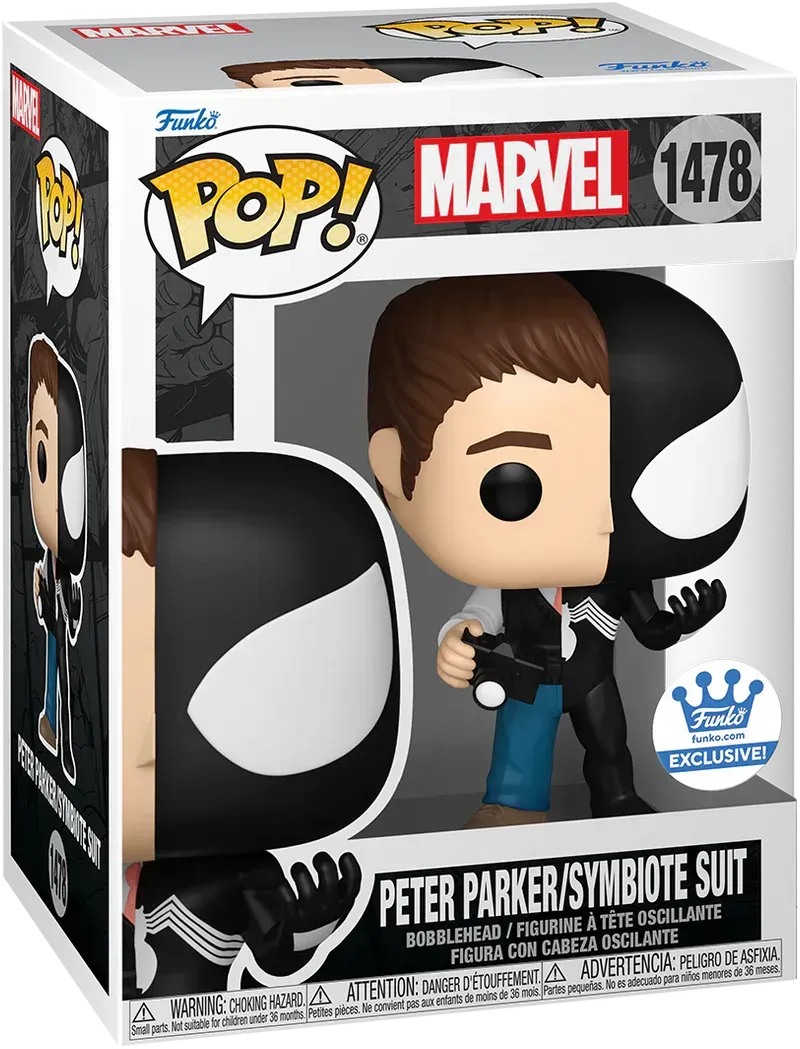 Marvel: Split - Peter Parker/Symbiote US Exclusive Pop! Vinyl - Chase Bundle [RS] - Image 6