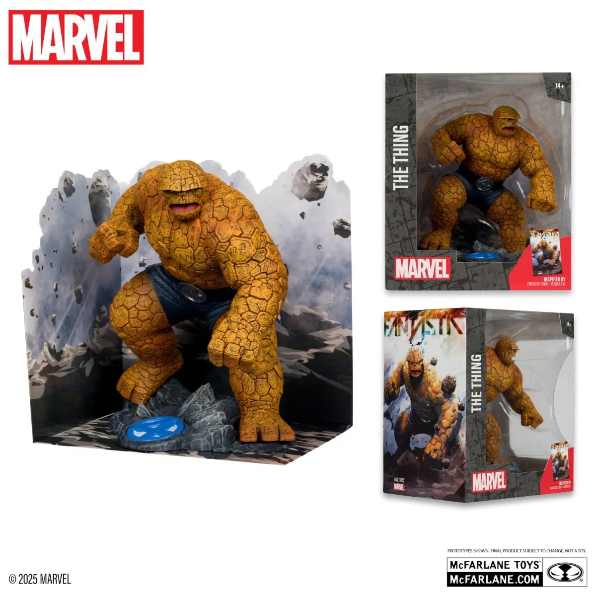 Marvel - The Thing "Fantastic Four #642" 1:10 Scale Posed Figure - Image 2